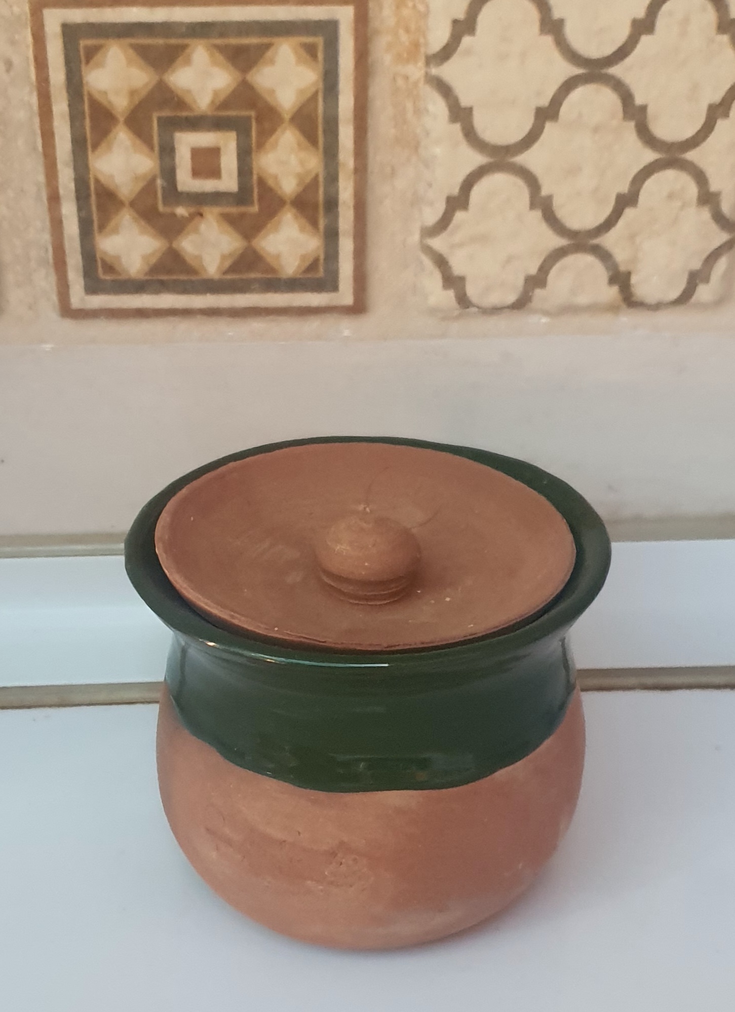 دیزی سفالی سایز کوچک