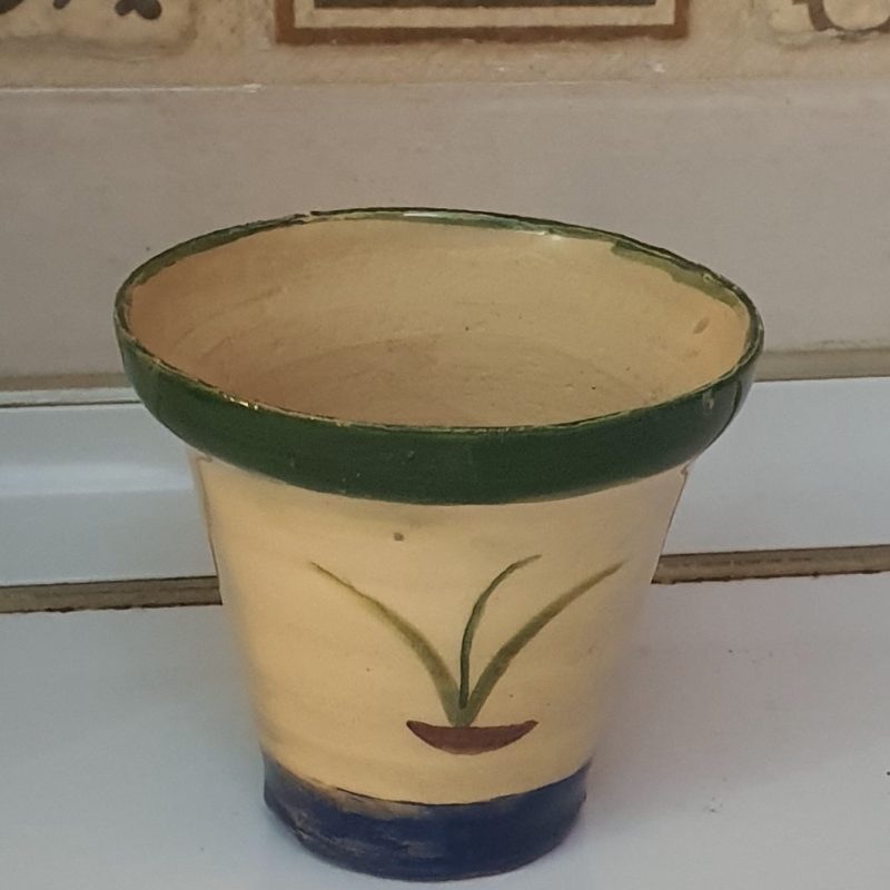 گلدان سفالی زینتی